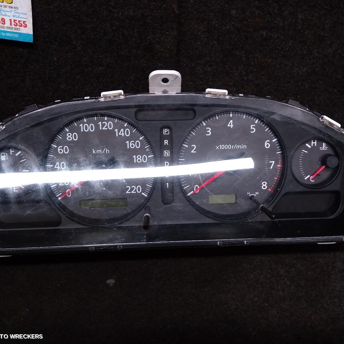2004 NISSAN PULSAR Instrument Cluster