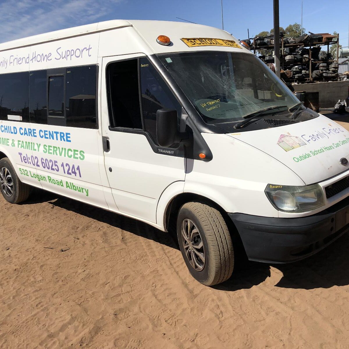 2002 FORD TRANSIT RIGHT GUARD