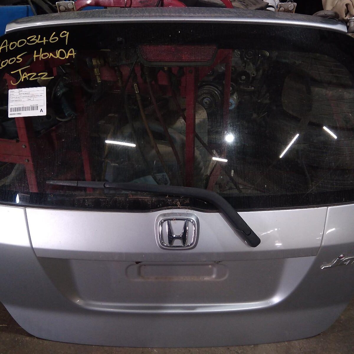 2005 HONDA JAZZ BOOTLID/TAILGATE