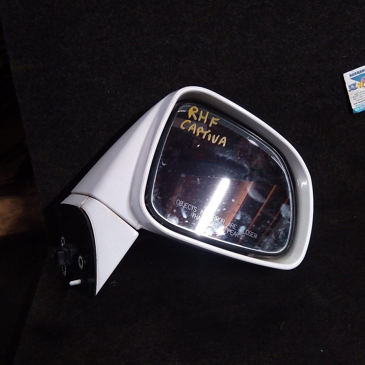 2009 HOLDEN CAPTIVA RIGHT DOOR MIRROR