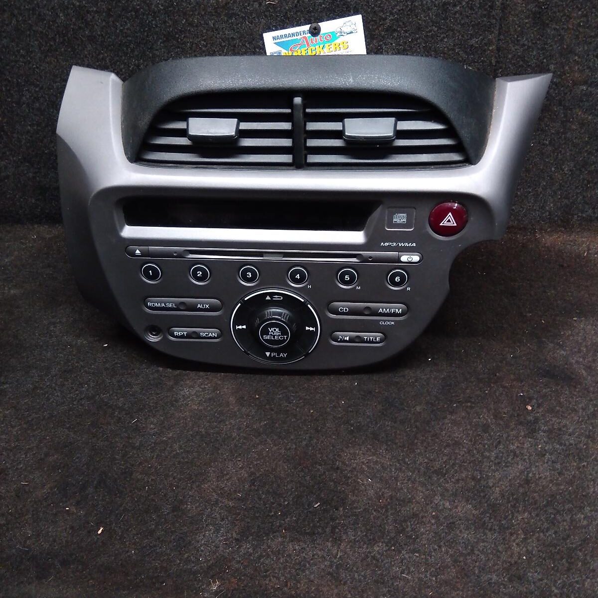 2010 HONDA JAZZ RADIO/CD/DVD/SAT/TV