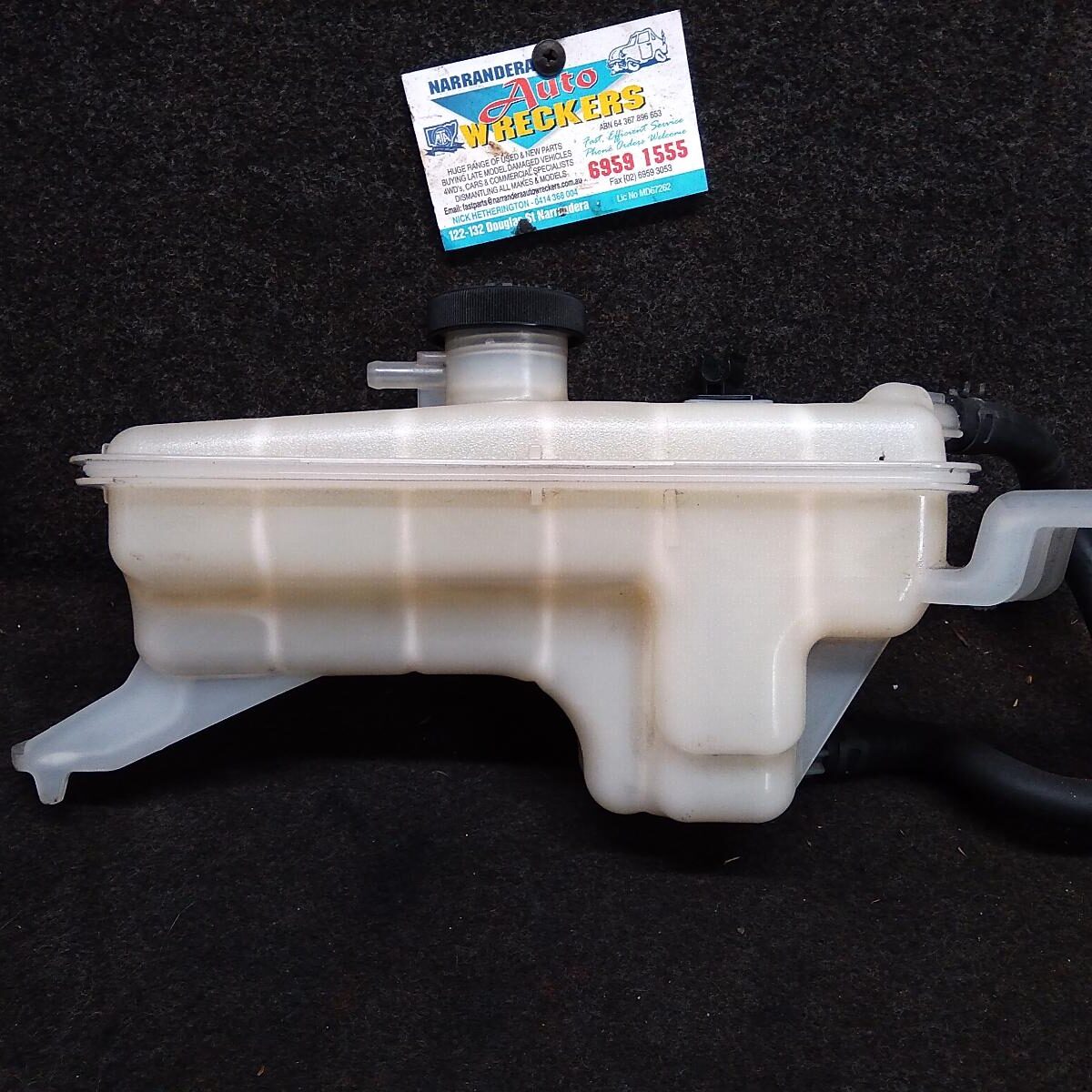 2013 TOYOTA RAV4 OVERFLOW BOTTLE