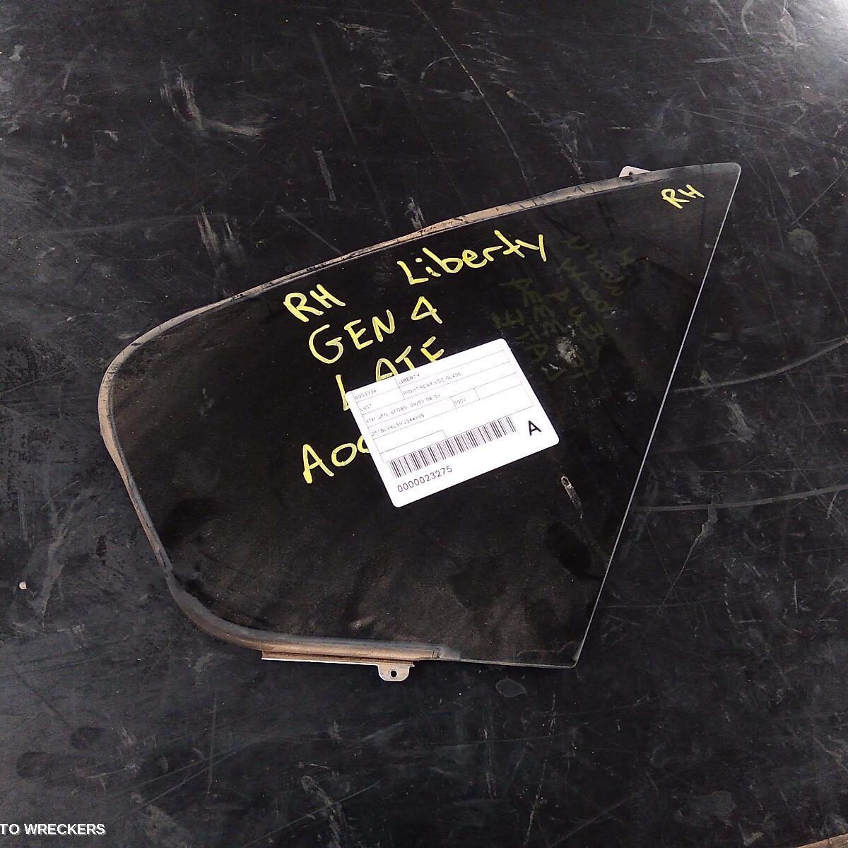 2009 SUBARU LIBERTY Right Rear Side Glass