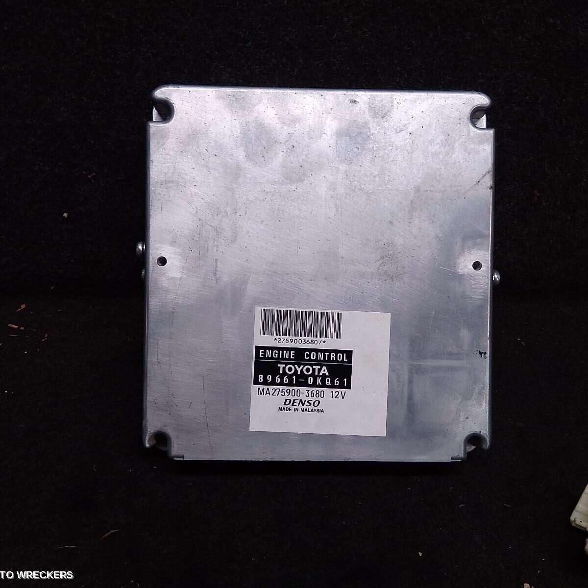 2012 TOYOTA HILUX Ecu