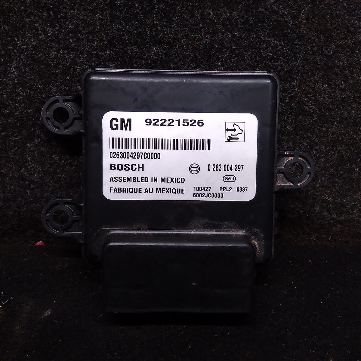 2010 HOLDEN COMMODORE MISC SWITCH/RELAY