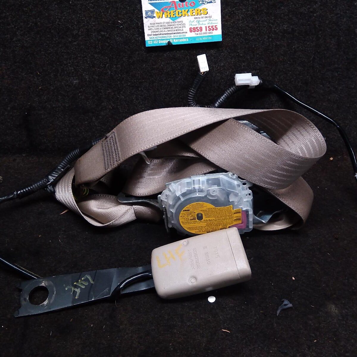 2006 LEXUS RX SERIES SEATBELT/STALK