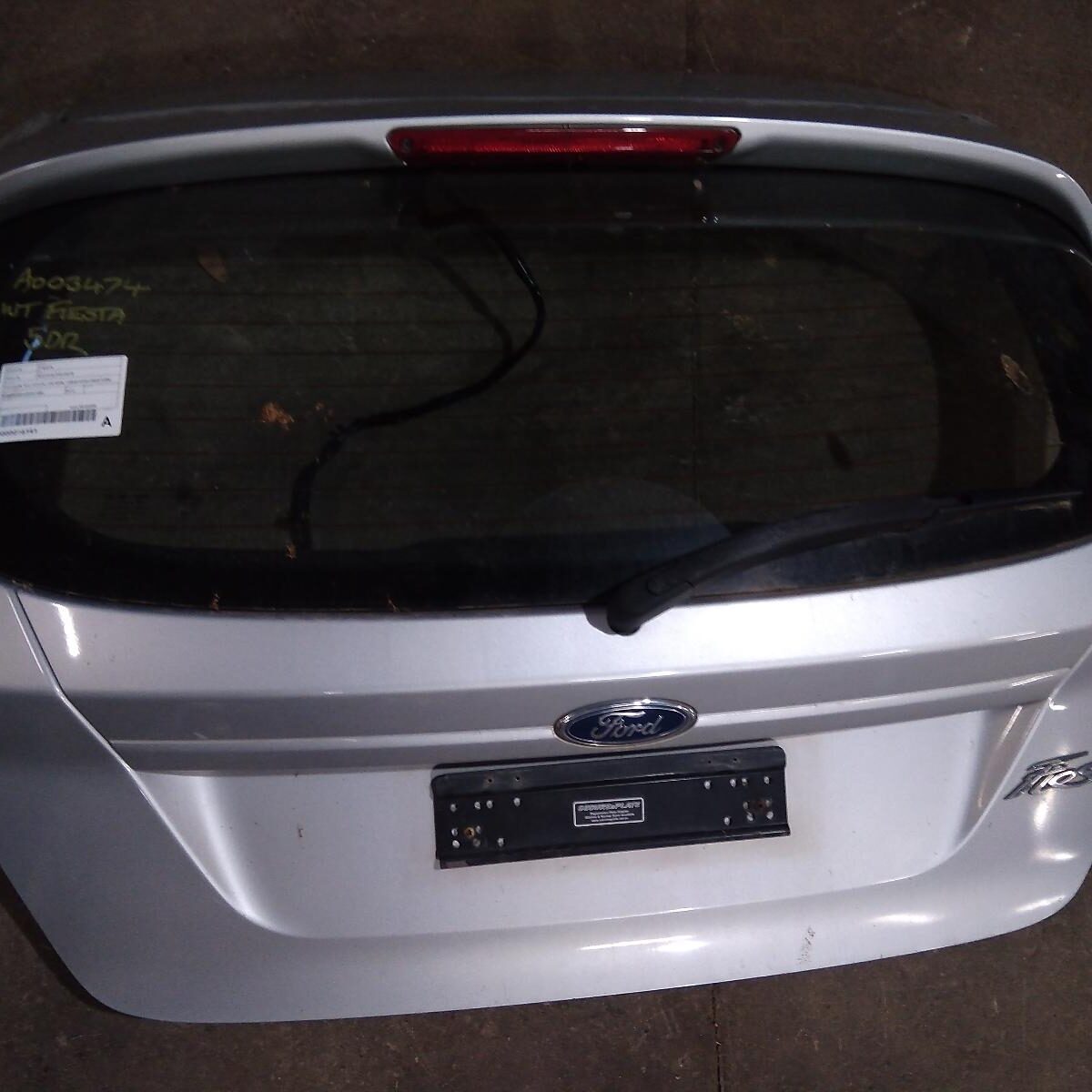 2012 FORD FIESTA BOOTLID/TAILGATE